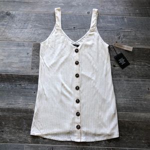 NWT Reformation Como Dress in Natural Size Small